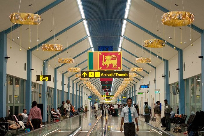 Bandaranaike International Airport Colombo (CMB) Arrival Terminal Sri Lanka